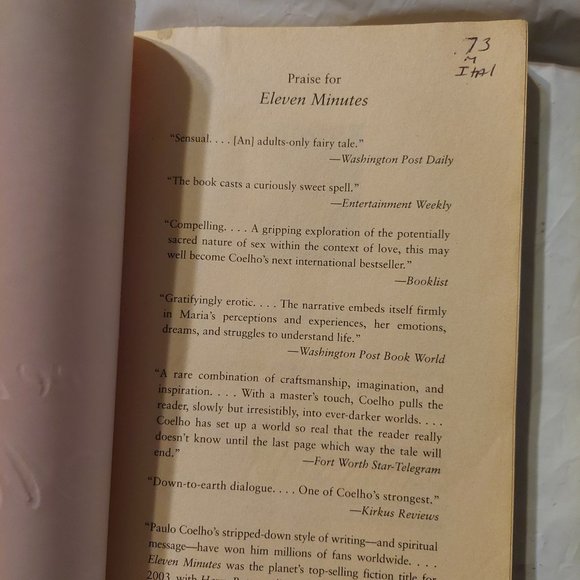 Eleven Minutes - Picture 5 of 5